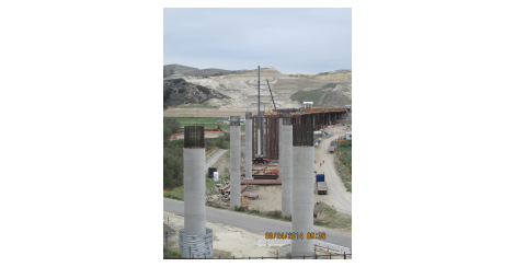 Bridge under construction