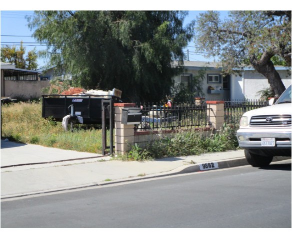 Lawn Parking & Deteriorated Landscaping