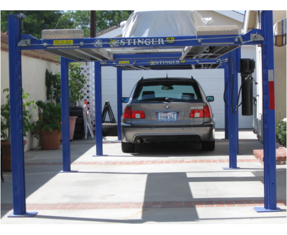 Un-permitted Car-Lift