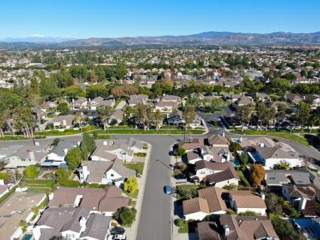 Photo of a residential neighborhood